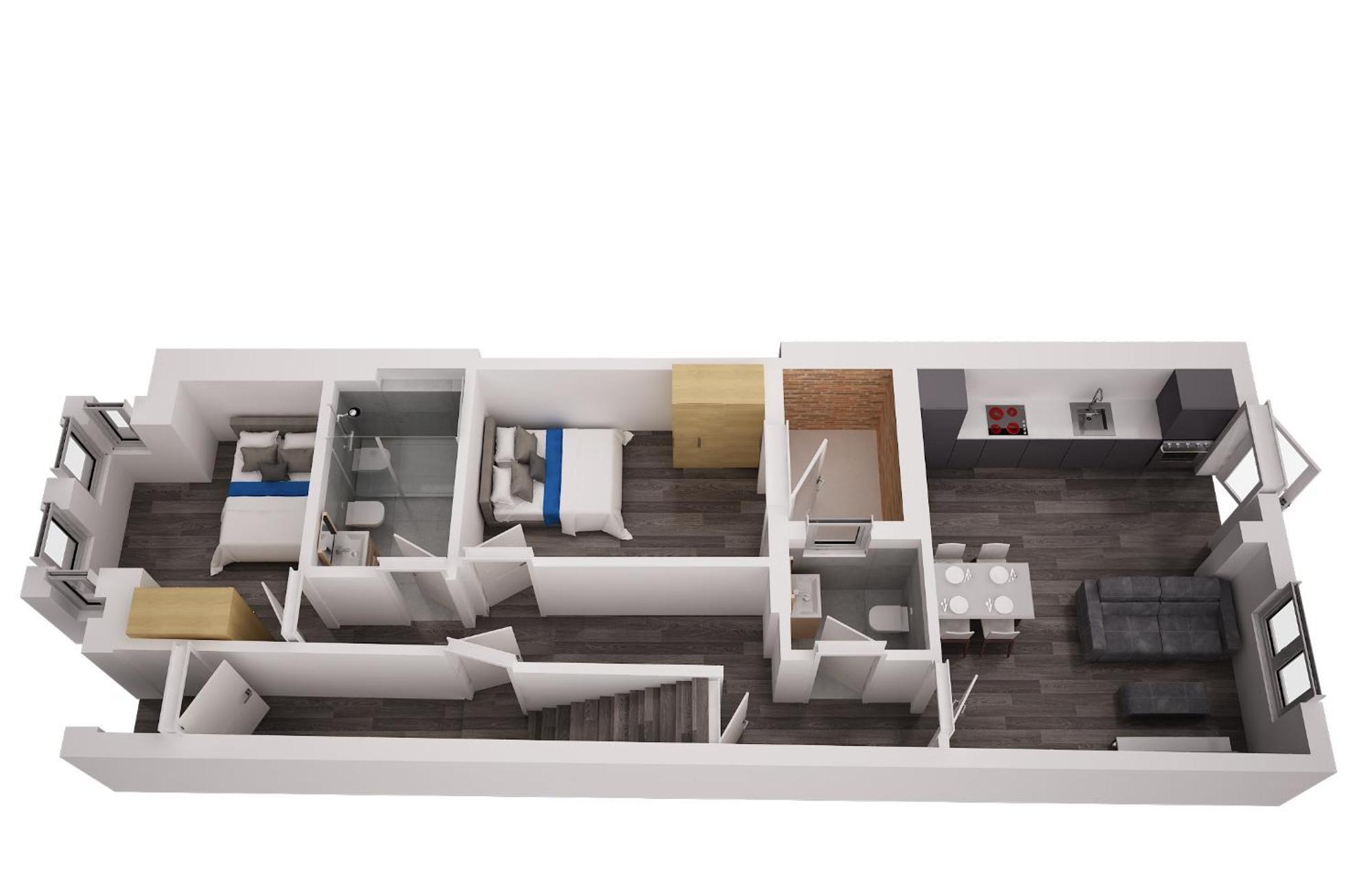 Stylish 2-Bed Flat In The Heart Of West Hampstead Apartment Londra Exterior foto